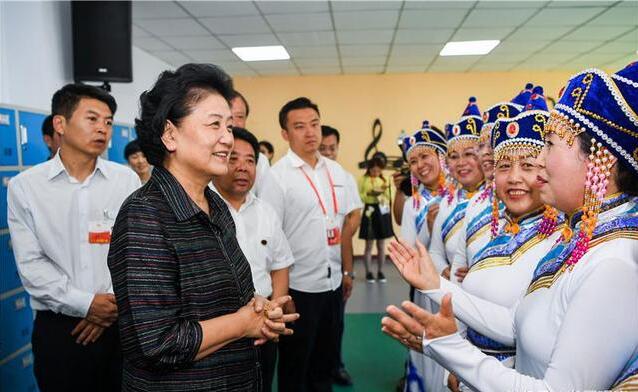 刘延东率中央代表团二分团莅临乌兰察布察哈尔社区