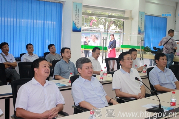 陕西省委政法委书记祝列克莅临汉台区调研政法综治工作