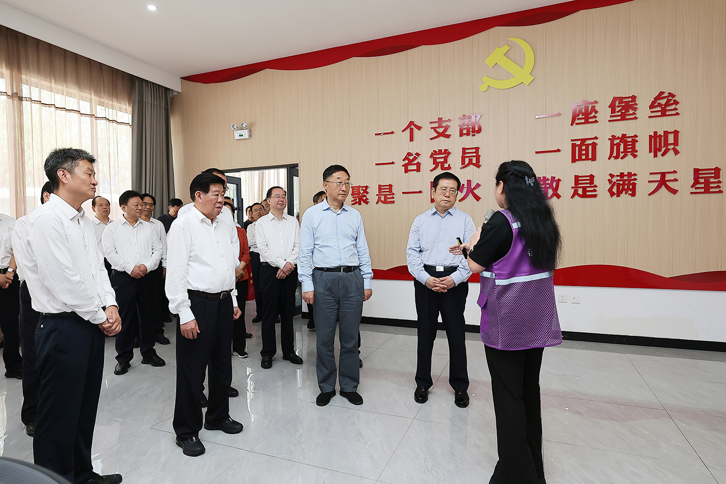 省委党建引领基层高效能治理工作现场会在漯河召开